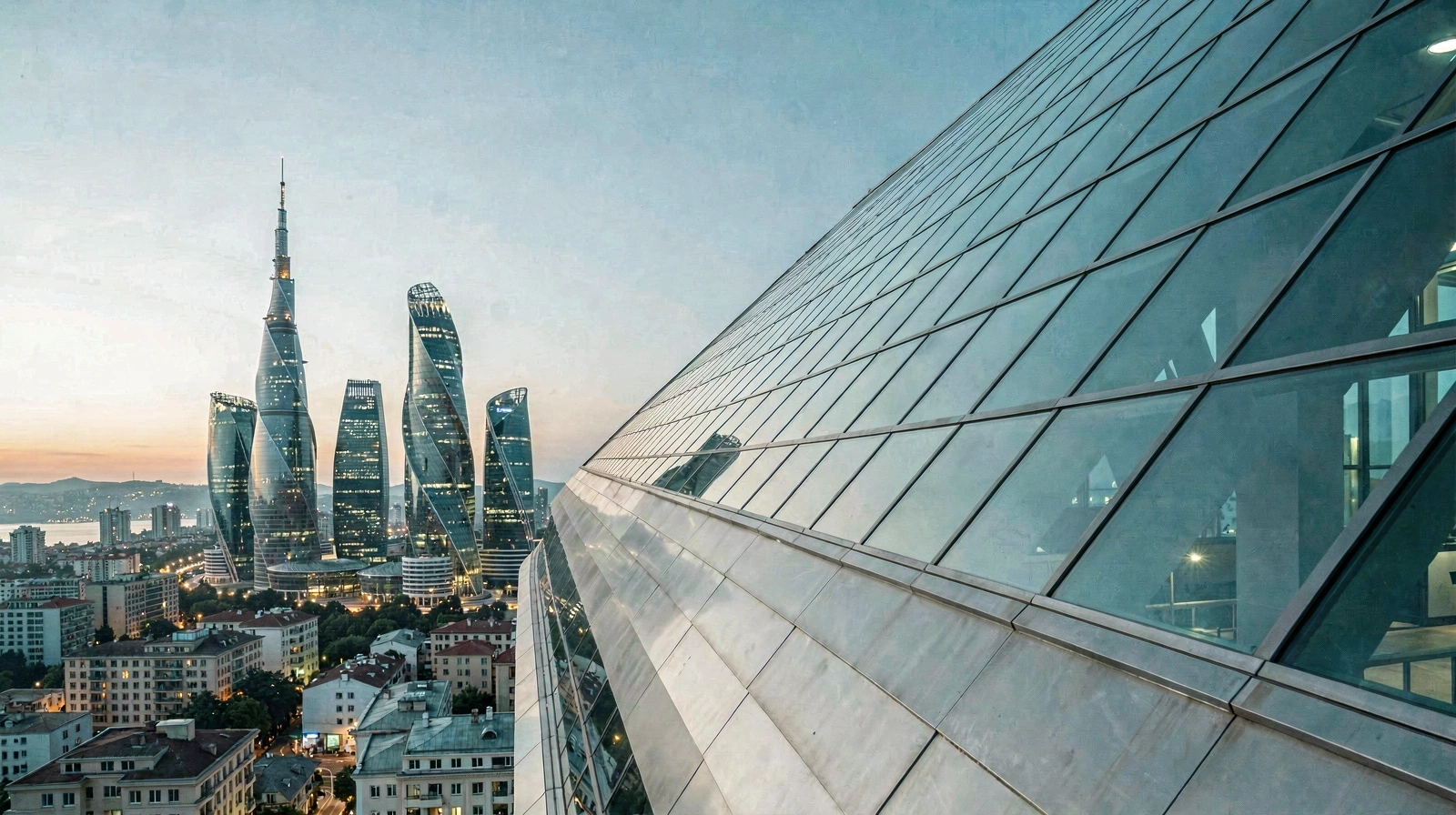 Istanbul business district Levent